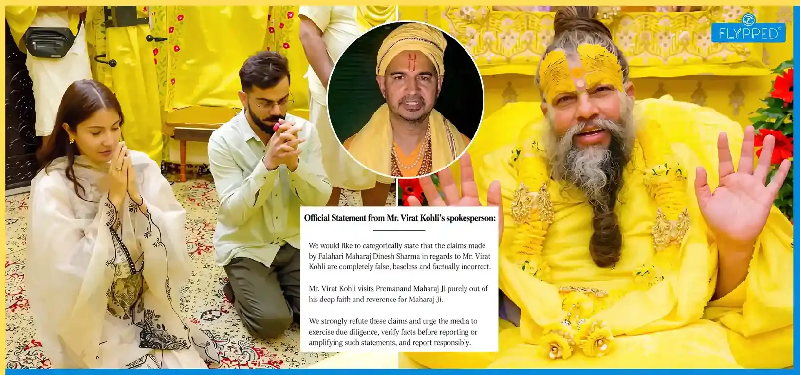 Virat Kohli Denies ₹5 Crore Claim: Clarifies Payment Allegation Linked to Premanand Maharaj Ashram